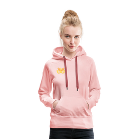 Frauen Flauschrausch Hoodie - Kristallrosa