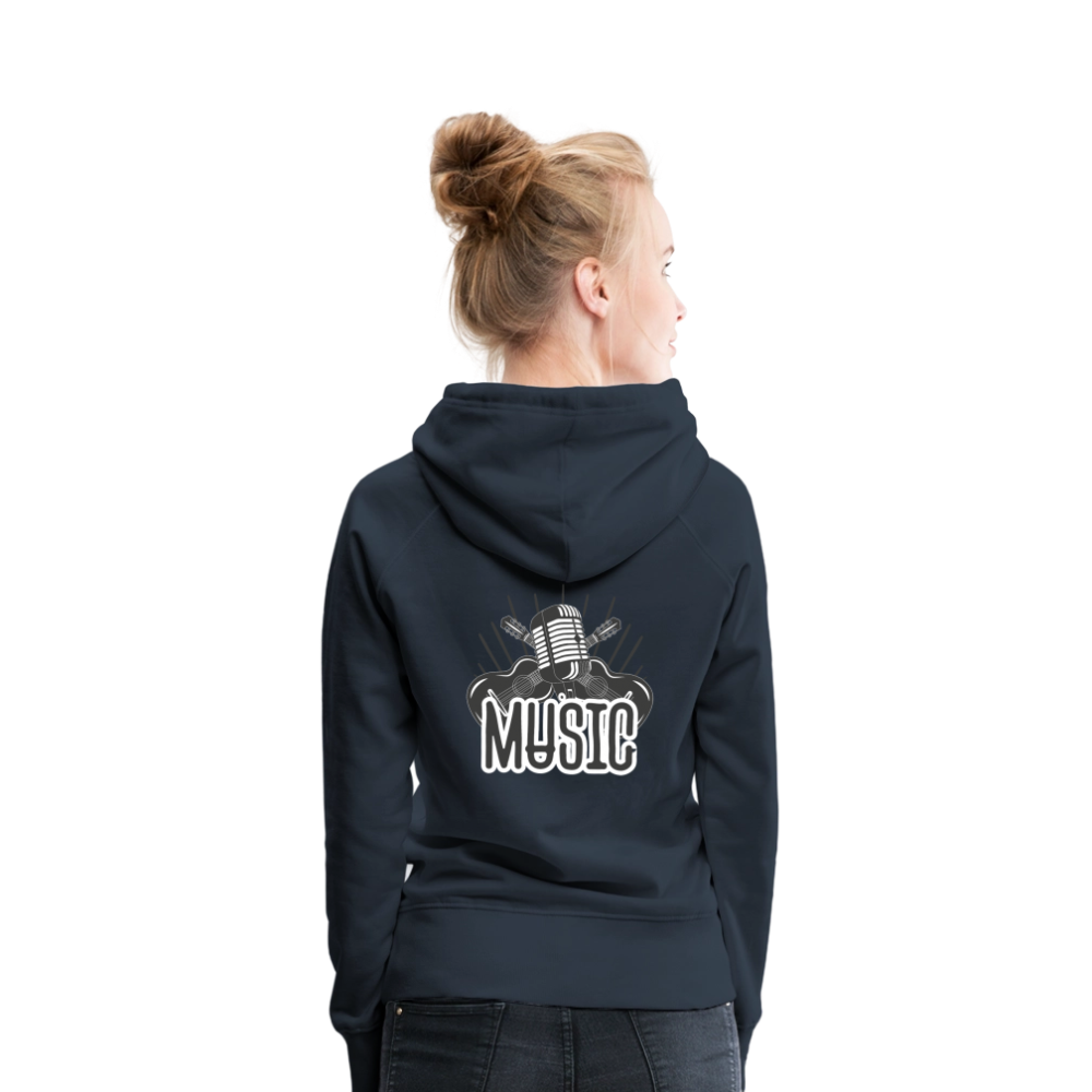 Frauen Flauschrausch Hoodie - Navy