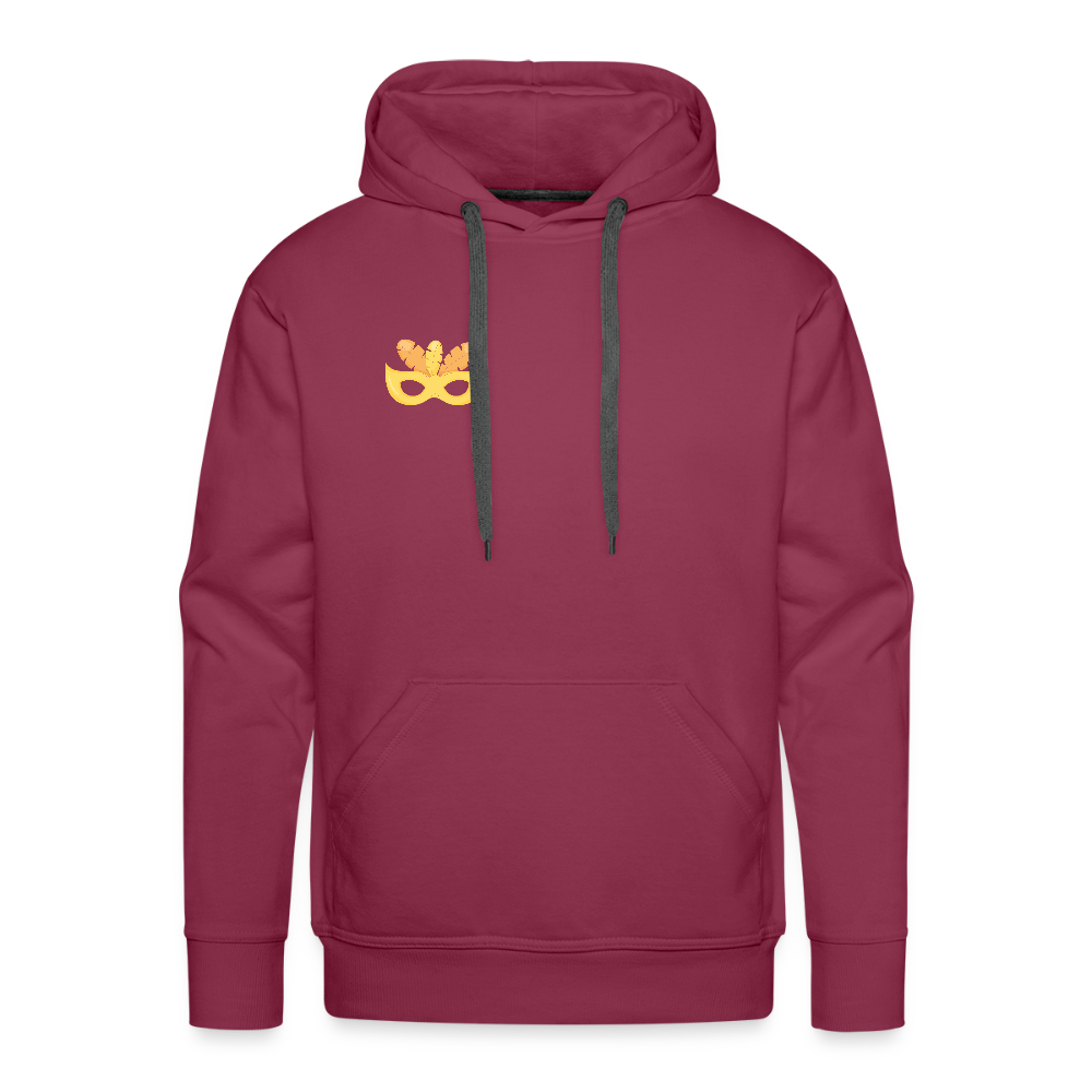 Männer Flauschrausch Hoodie - Bordeaux