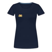 Frauen "feel the beat" T-Shirt - Navy