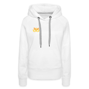 Frauen Flauschrausch Hoodie - Weiß