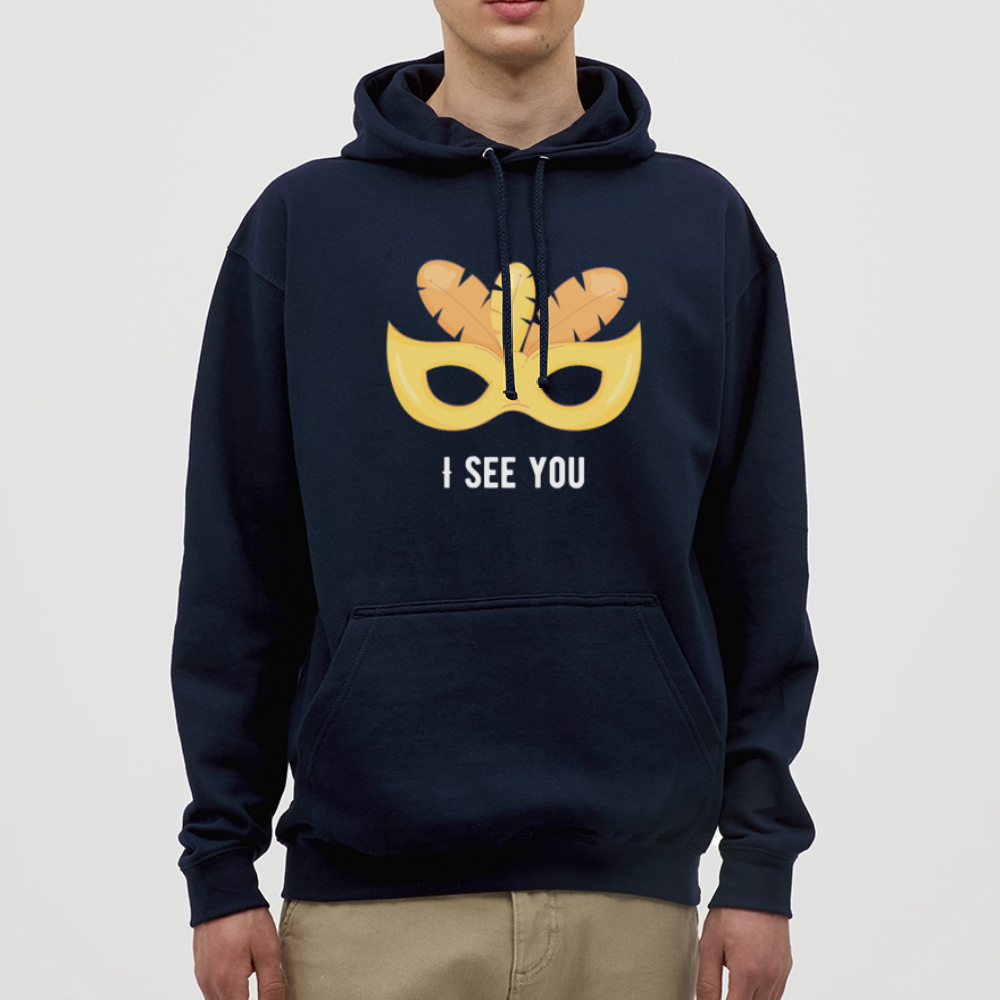 Flauschrausch BallMask Hoodie - navy