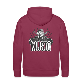 Männer Flauschrausch Hoodie - Bordeaux