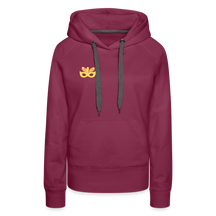 Frauen Flauschrausch Hoodie - Bordeaux