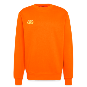 Organic Relaxed Crew Neck Made in EU - SUNSET ORANGE