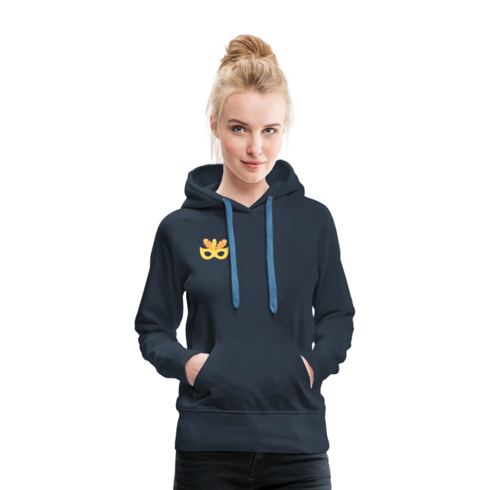 Frauen Flauschrausch Hoodie - Navy