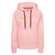 Frauen Flauschrausch Hoodie - Kristallrosa