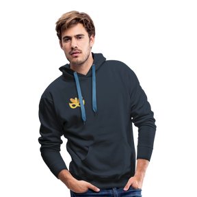 Männer Flauschrausch Hoodie - Navy