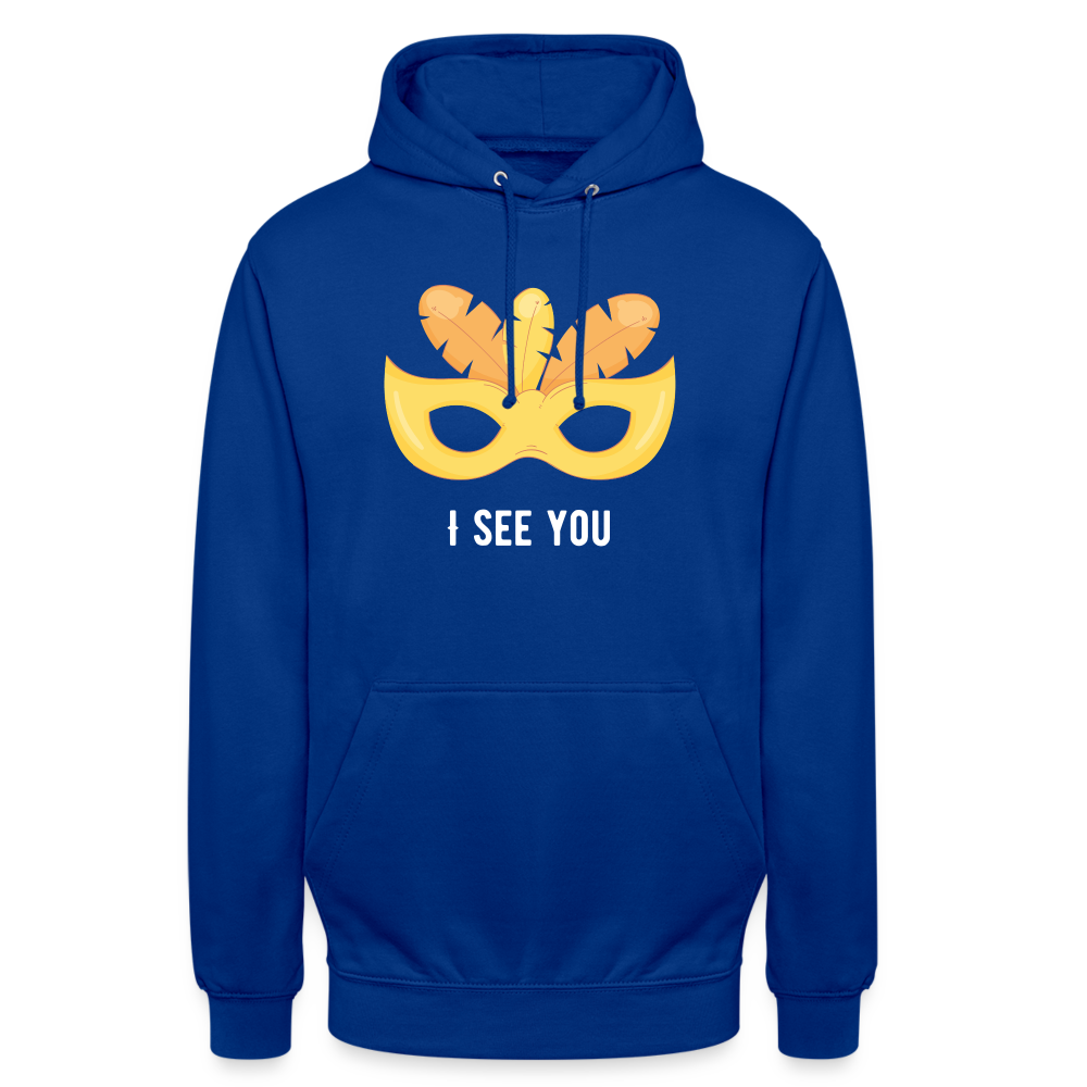 Flauschrausch BallMask Hoodie - bright royal