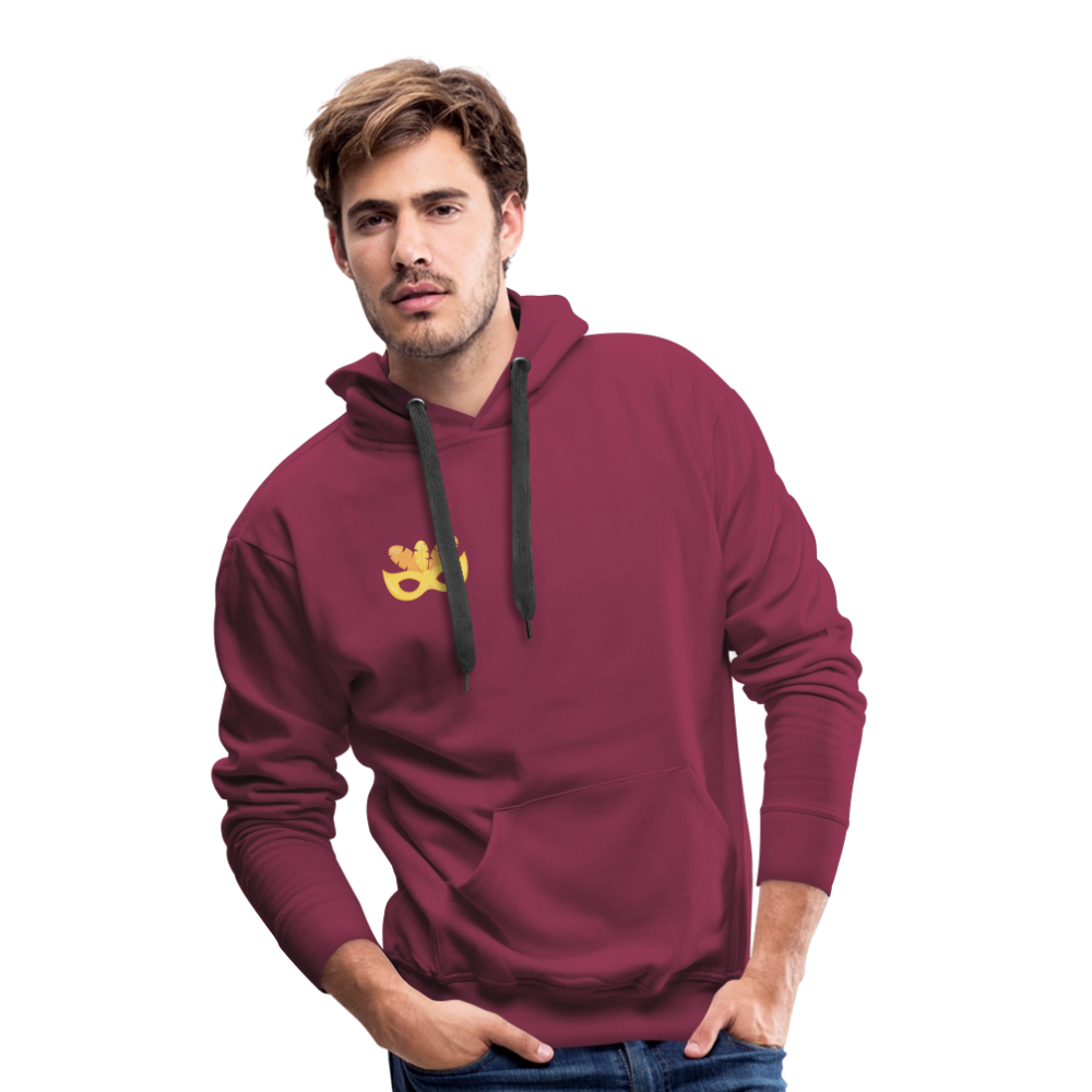 Männer Flauschrausch Hoodie - Bordeaux