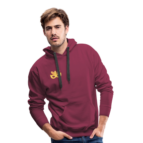 Männer Flauschrausch Hoodie - Bordeaux