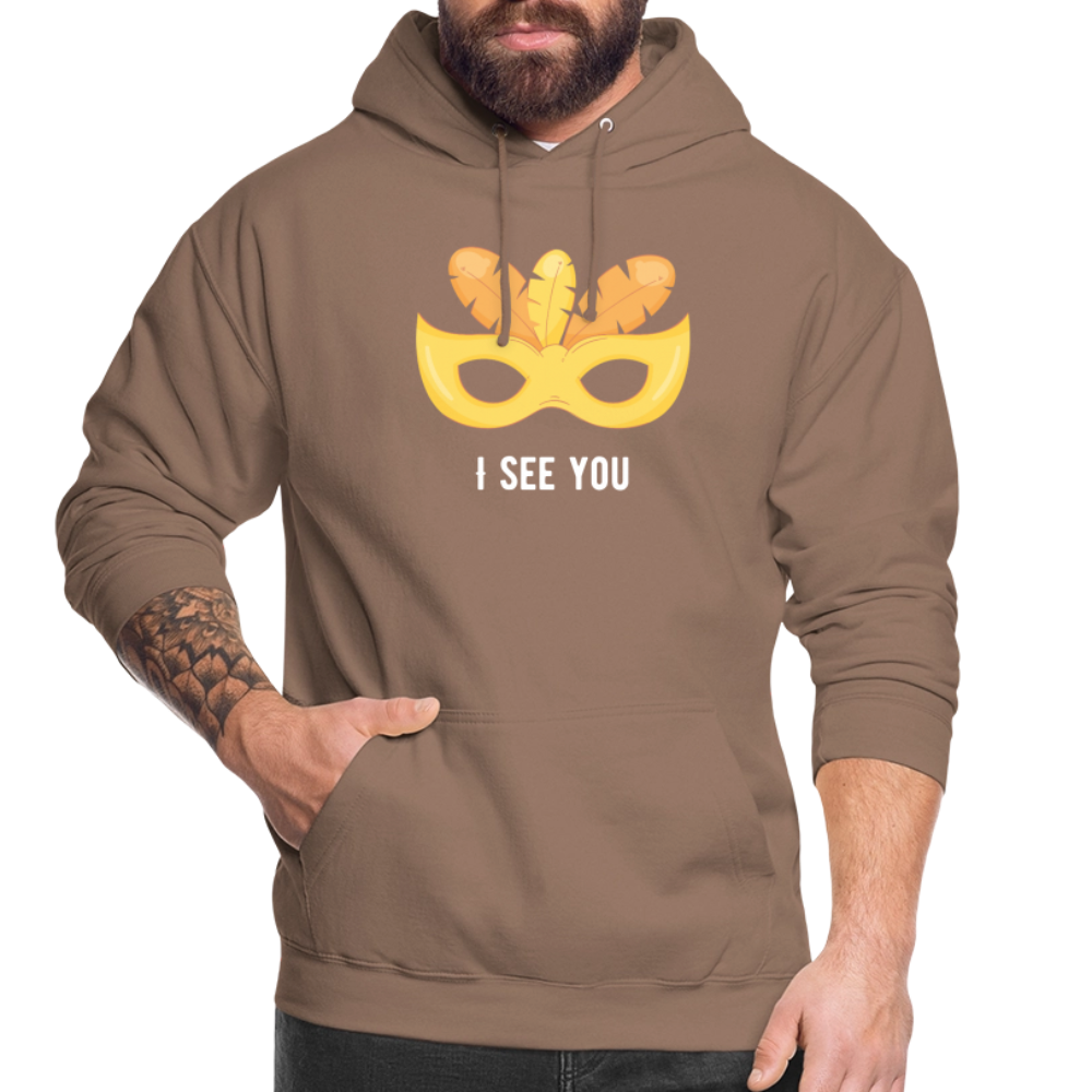 Flauschrausch BallMask Hoodie - mocha