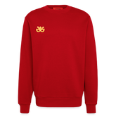 Organic Relaxed Crew Neck Made in EU - Rot