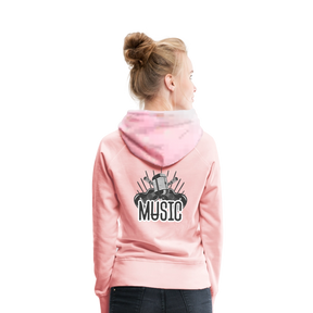 Frauen Flauschrausch Hoodie - Kristallrosa