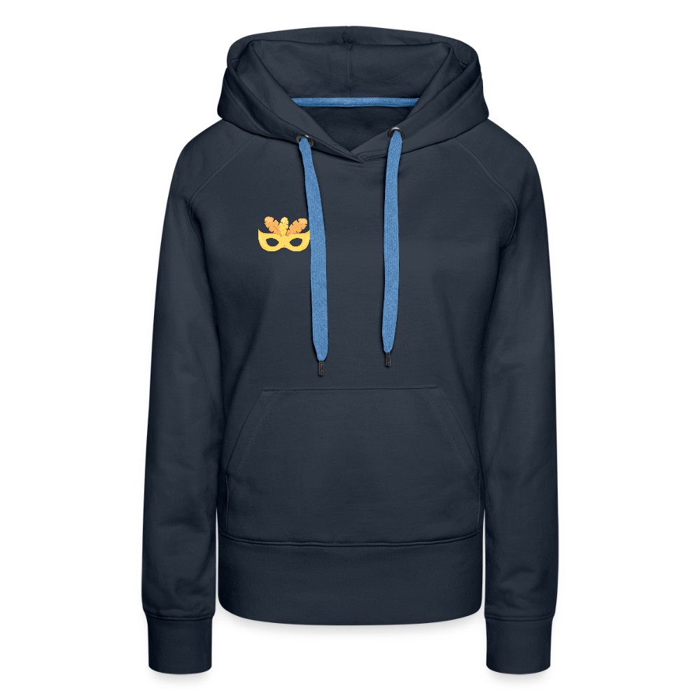 Frauen Flauschrausch Hoodie - Navy