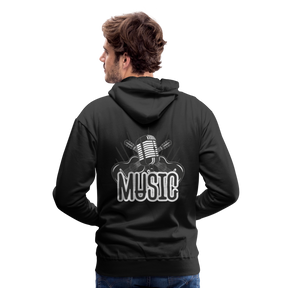 Männer Flauschrausch Hoodie - Schwarz