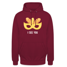 Flauschrausch BallMask Hoodie - bordeaux