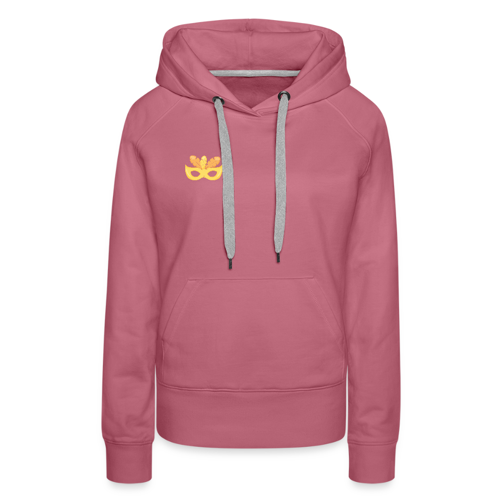 Frauen Flauschrausch Hoodie - Malve