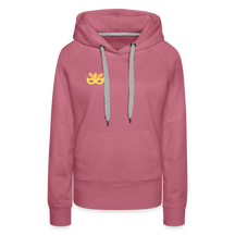 Frauen Flauschrausch Hoodie - Malve