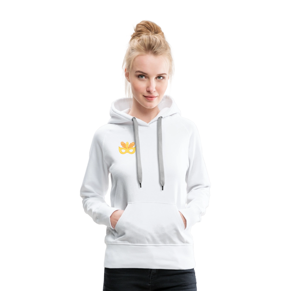 Frauen Flauschrausch Hoodie - Weiß