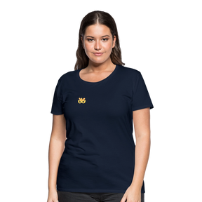 Frauen "feel the beat" T-Shirt - Navy