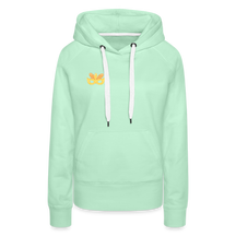 Frauen Flauschrausch Hoodie - helles Mintgrün