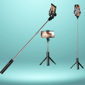 Bluetooth Selfie-Stick mit Stativ & Fernbedienung