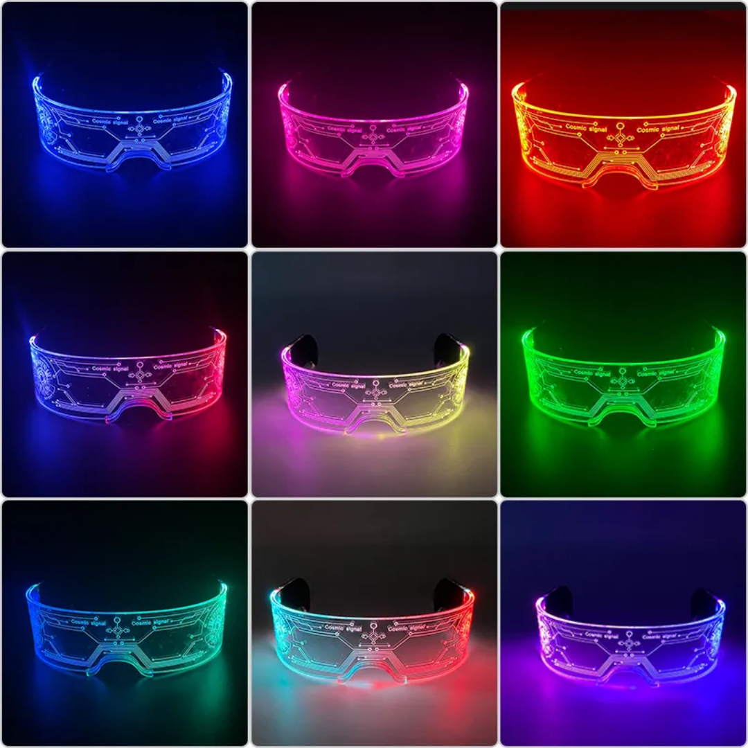 FlashGaze LED-Brille