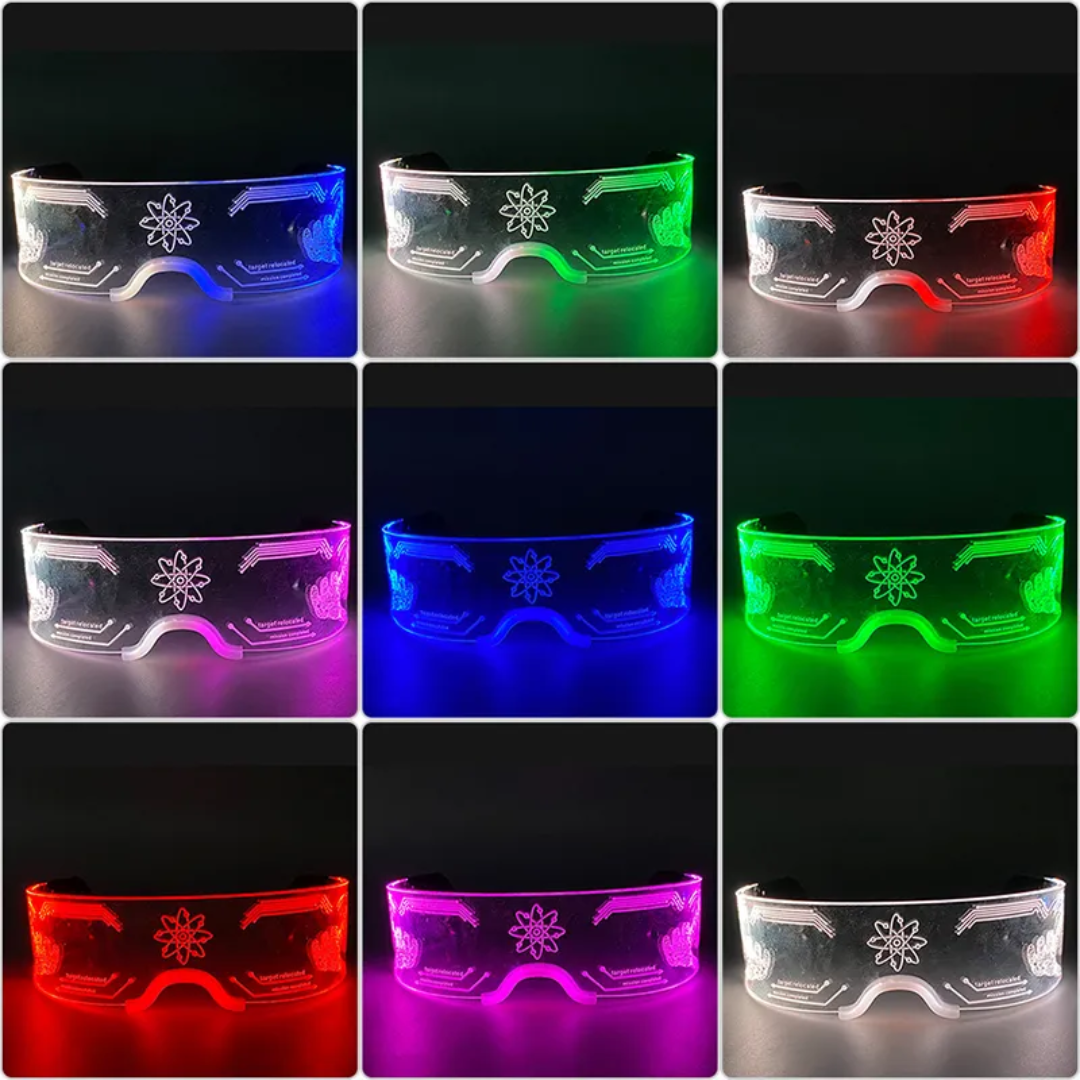 FlashGaze LED-Brille